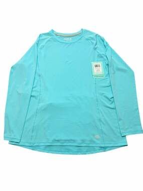 Reel Legends Getaway Packable Long Sleeve Performance Sun Shirt in Bachelor Butt